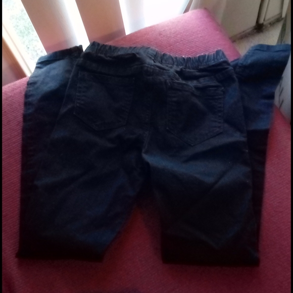 Vtg 1970s Roebuck & Co kids black skinny leg denim - Picture 9 of 11